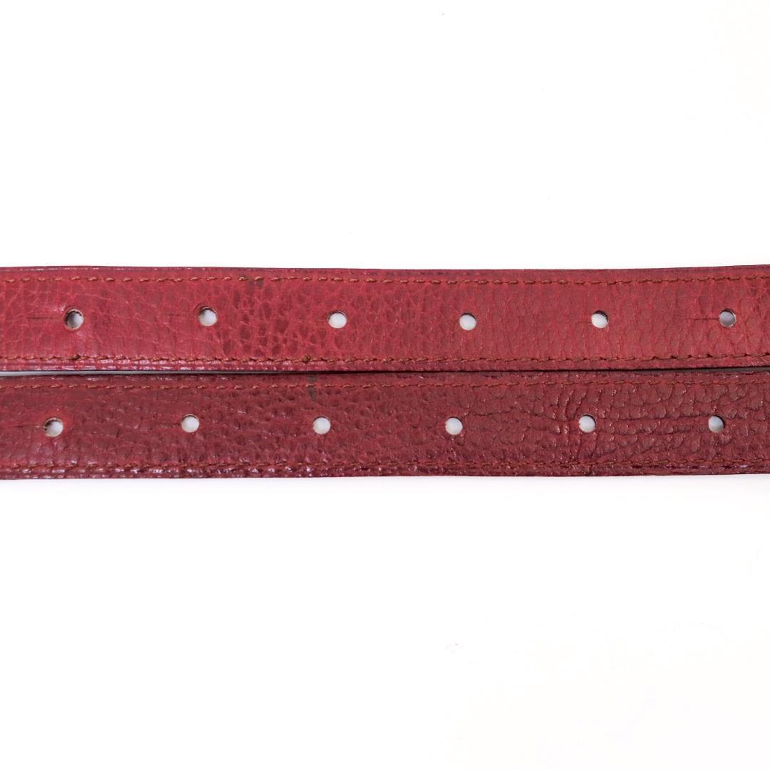 美品 カルティエ マストライン 細ベルト ボルドー 80cm±7 606 - メルカリ