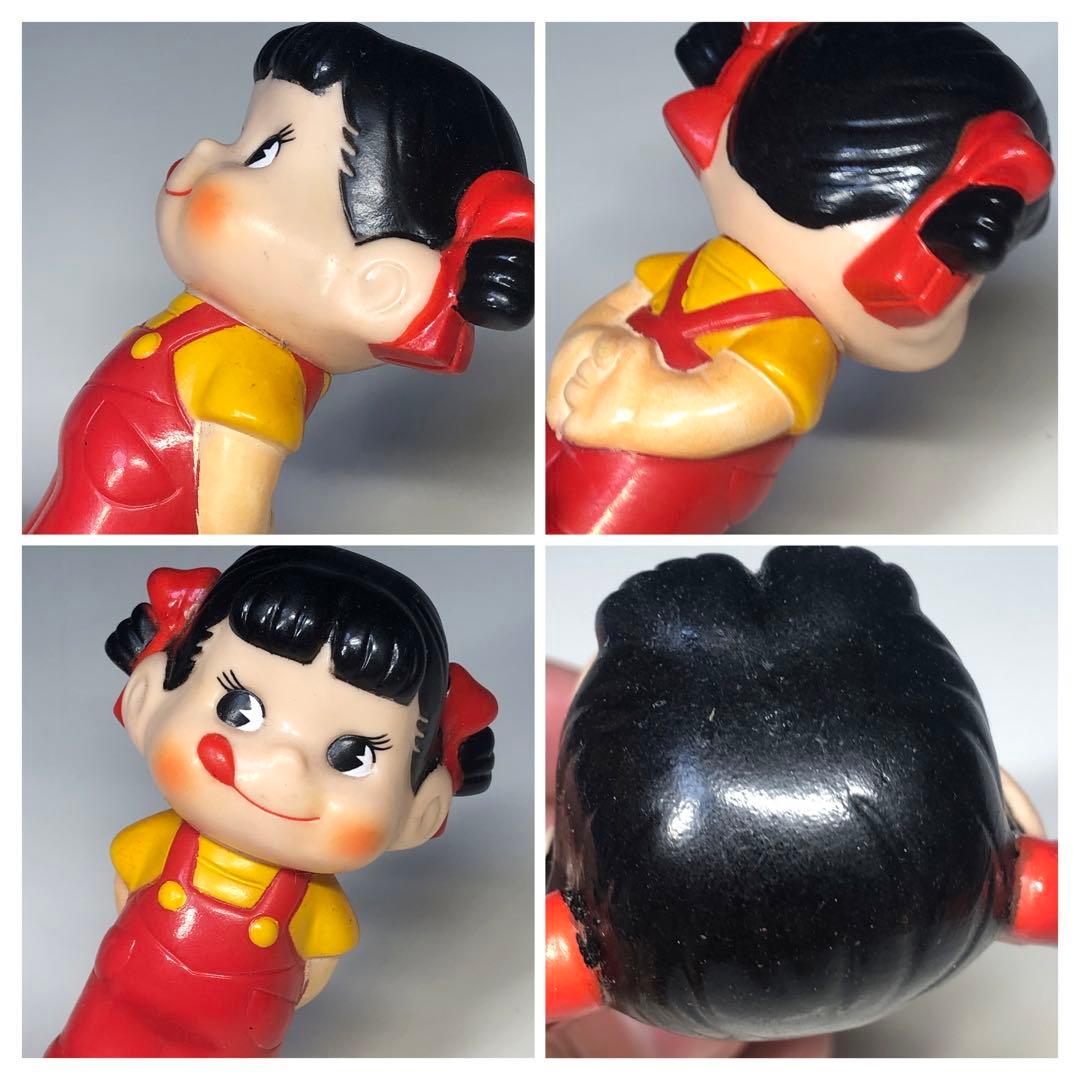 不二家 ペコちゃん人形プレゼント ソフビ - メルカリ