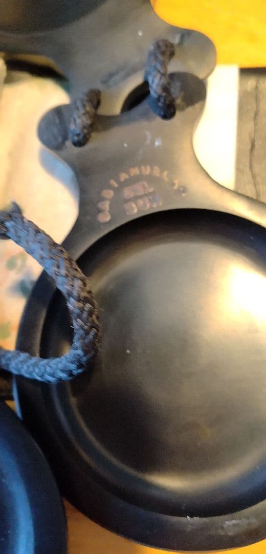 フラメンコ★カスタネット《パリージョス》　デル・スール社のヴィドリオネグロ　5号