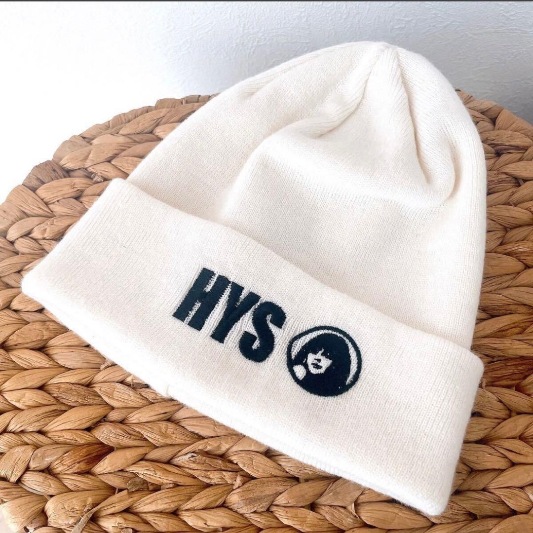 希少ヒステリック・グラマー帽子ロゴ刺繍 ニットキャップ ビーニー