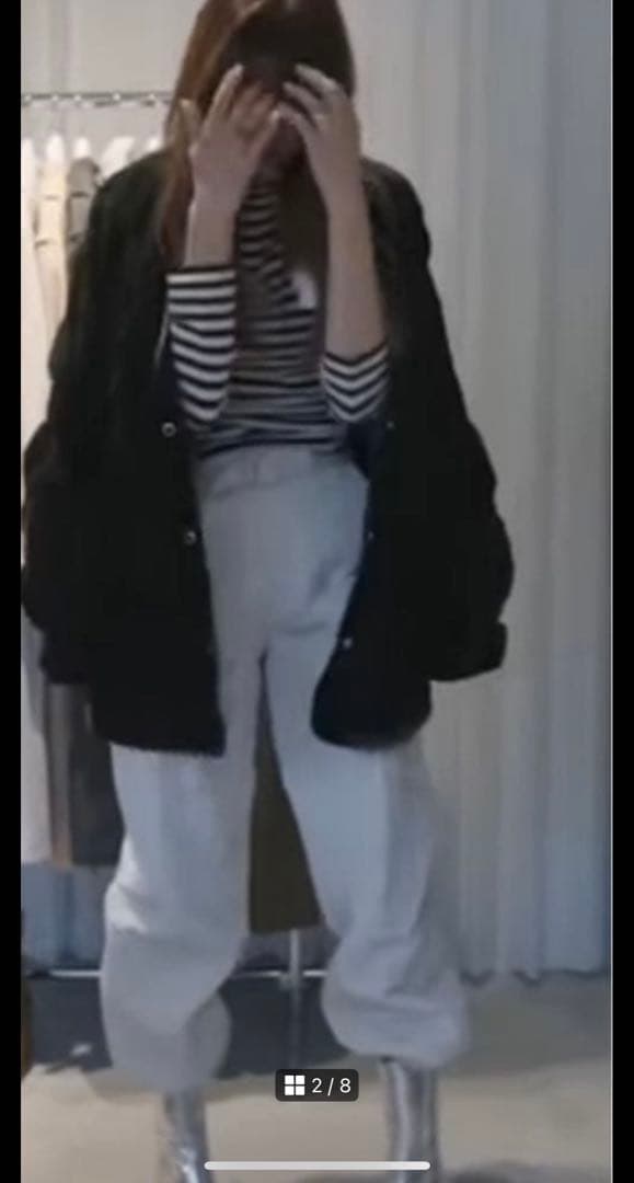 美品】Ameri キルティングパンツ ホワイト Sサイズ - メルカリ