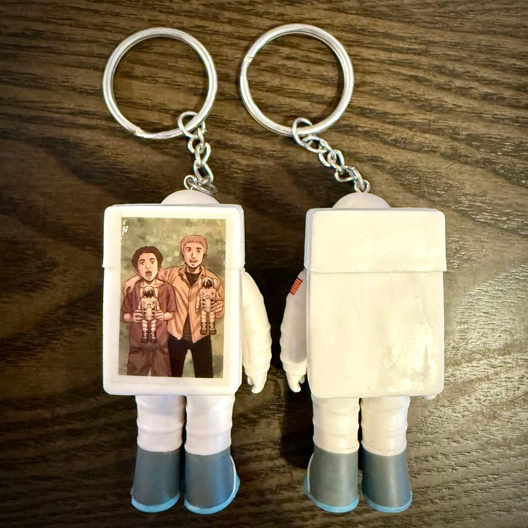 非売品】宇宙兄弟 エディ ブライアン キーホルダーEddie & Brian