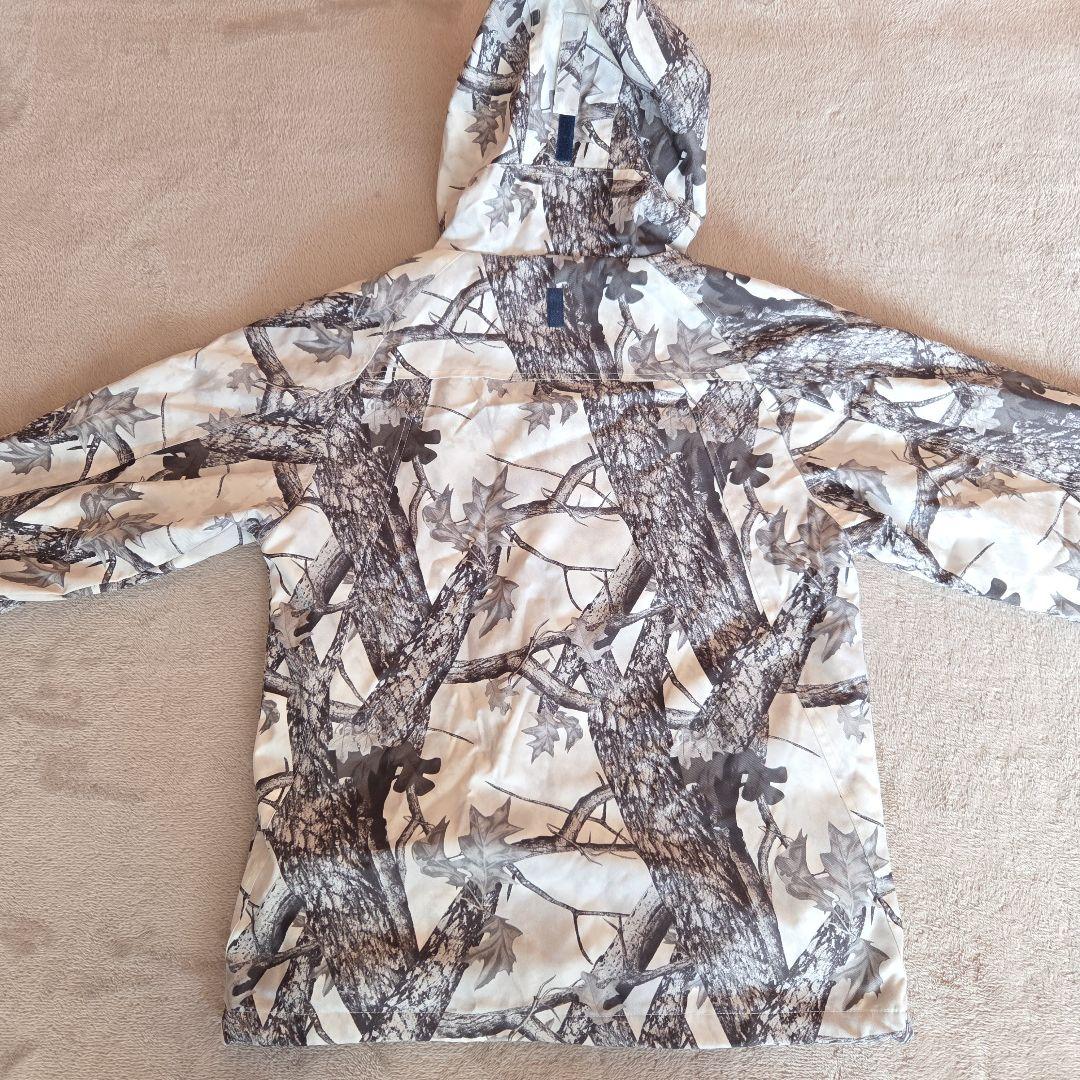 PONTAPES スノボウェア 上下セット XL リアルツリーカモ 迷彩 白 紺