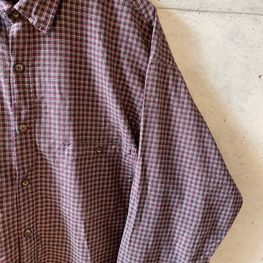 超貴重 最高デザイン 90年代 ポルトガル製 パタゴニア チェック シャツ