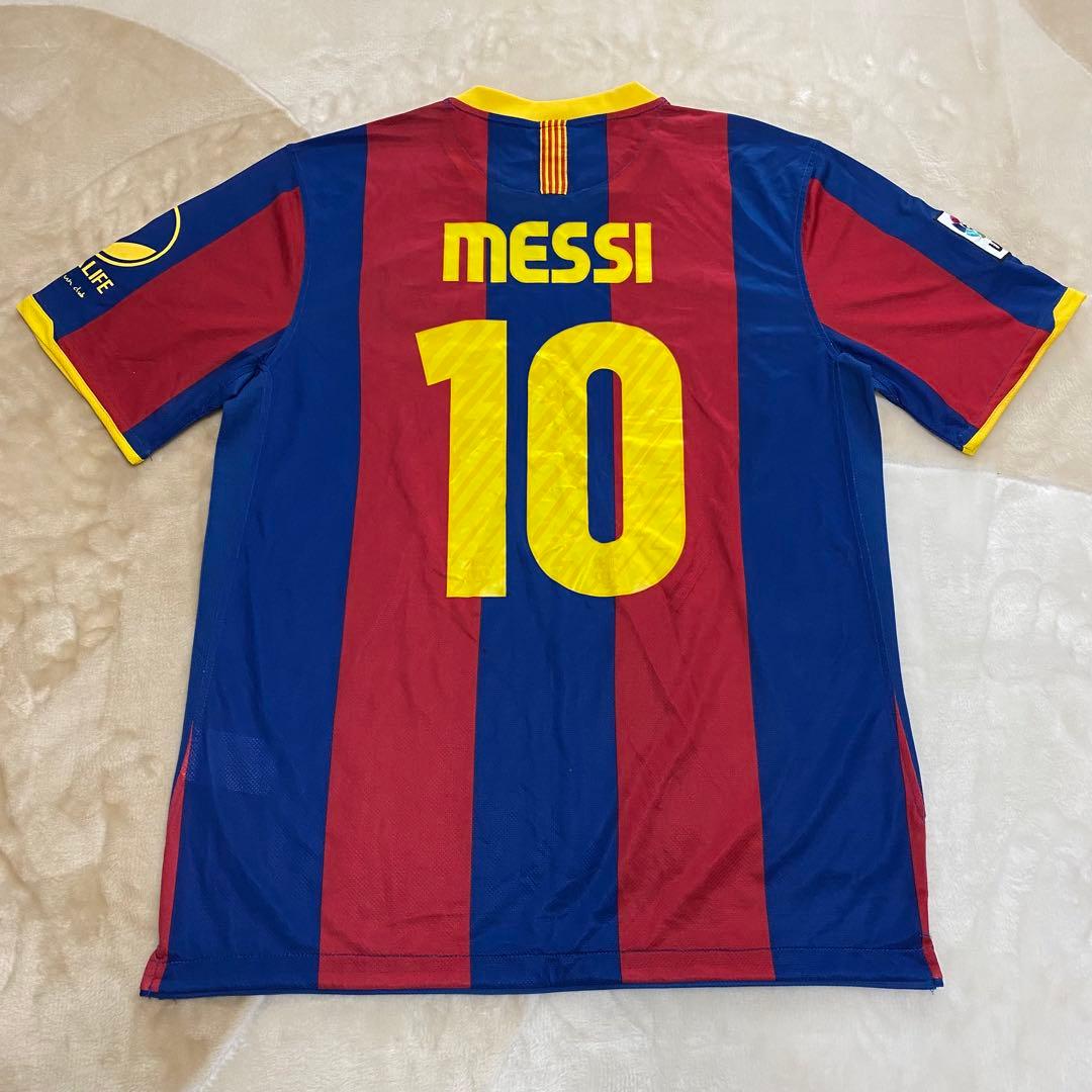FCバルセロナ 10/11 ユニフォーム メッシ Lサイズ - メルカリ