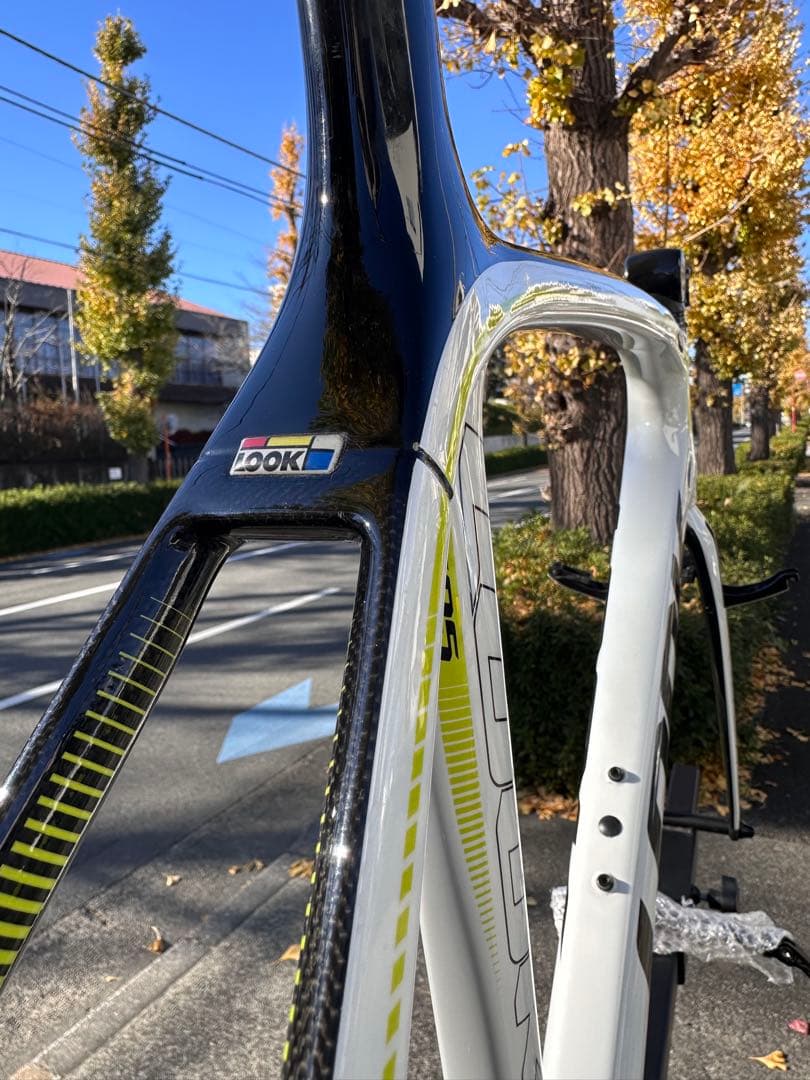 直取り18ok look695 Aerolight ルック フレームセット m - メルカリ