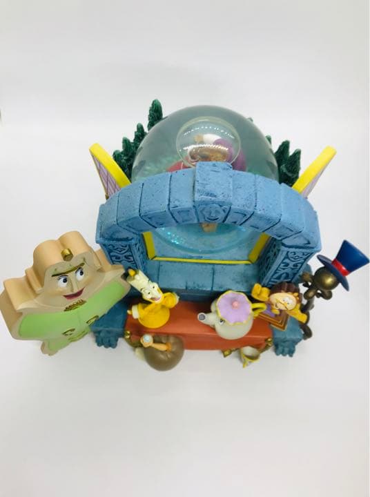 【超希少】美女と野獣スノードーム　愛の芽生え