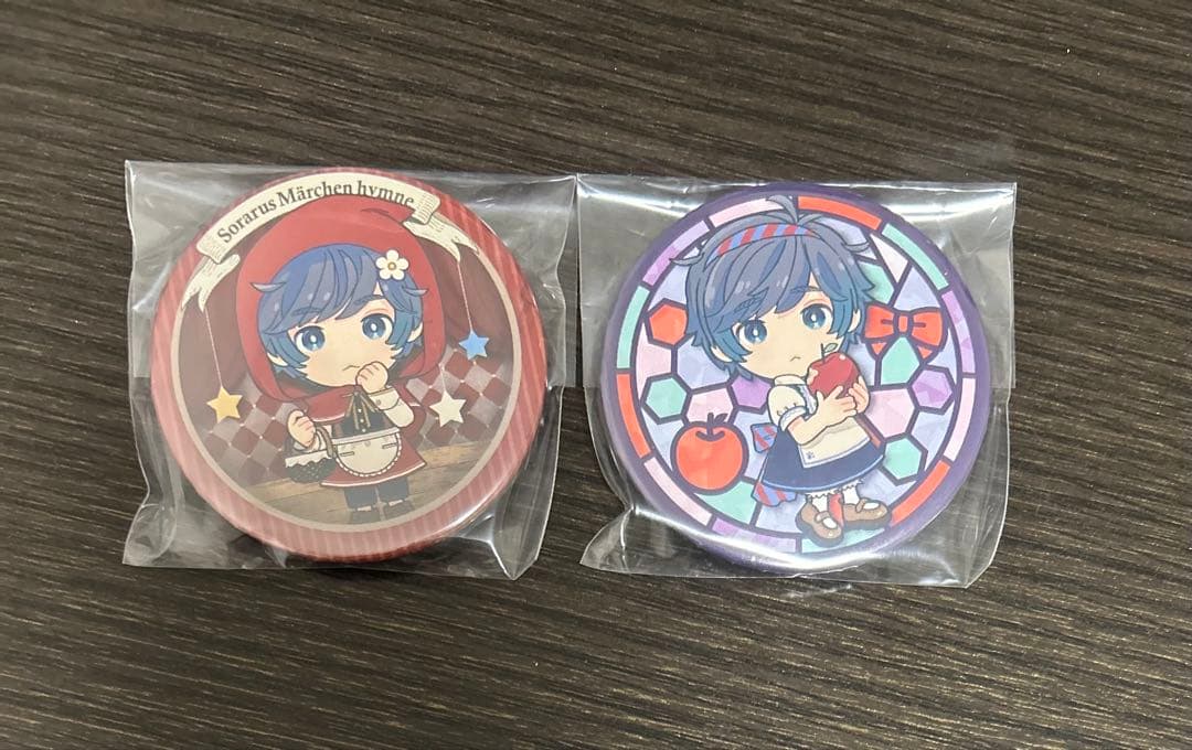 そらる 青メル 缶バッジ - メルカリ