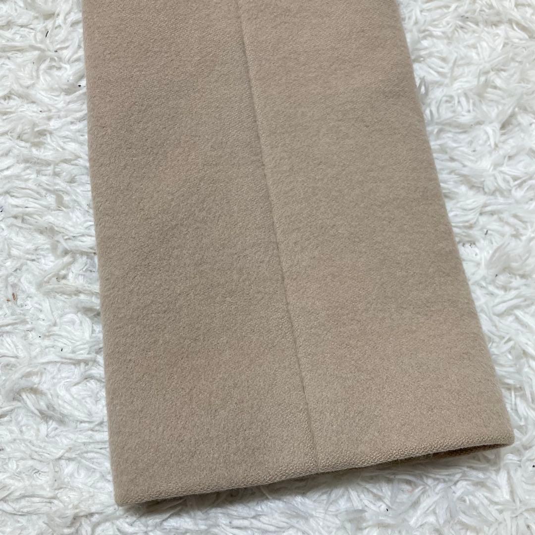 美品♡エムプルミエ カシミヤ アンゴラ ウール ベルテッドロングコート