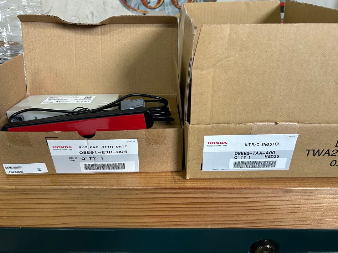 ステップワゴン　エンジンスターター　純正 ステップワゴン リモコンエンジンスターター/キット ホンダ純正部品