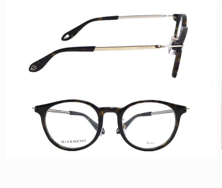 【GIVENCHY】 ジバンシィ メガネフレーム　 【送料込み】鼈甲 GIVENCHY（ジバンシィ） メガネフレーム ブランド ダークマーブル