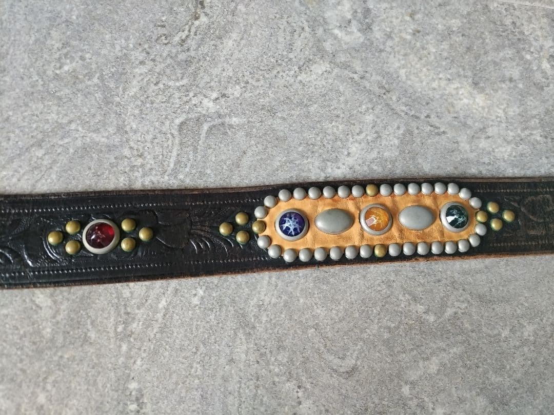 リアルマッコイズ　H.h.heiser スタッズベルト　ビンテージ　50s　34