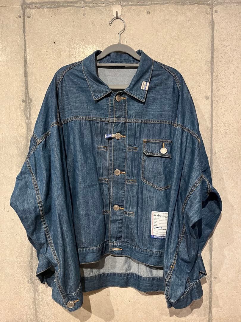 【in・stru(men-tal).】デニムブルゾン in・stru(men-tal).】デニムブルゾン