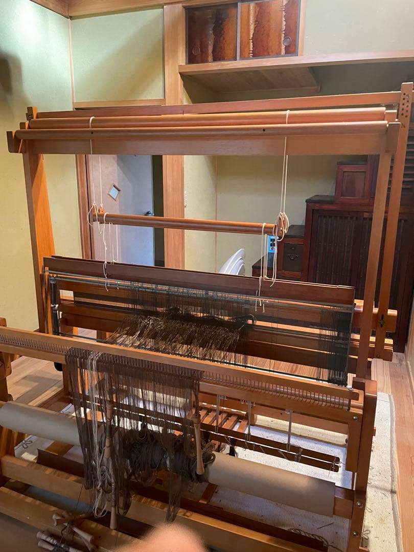 東京手織機 KM-1200 はた織り機 東京手織り機 織機 機織120センチ幅