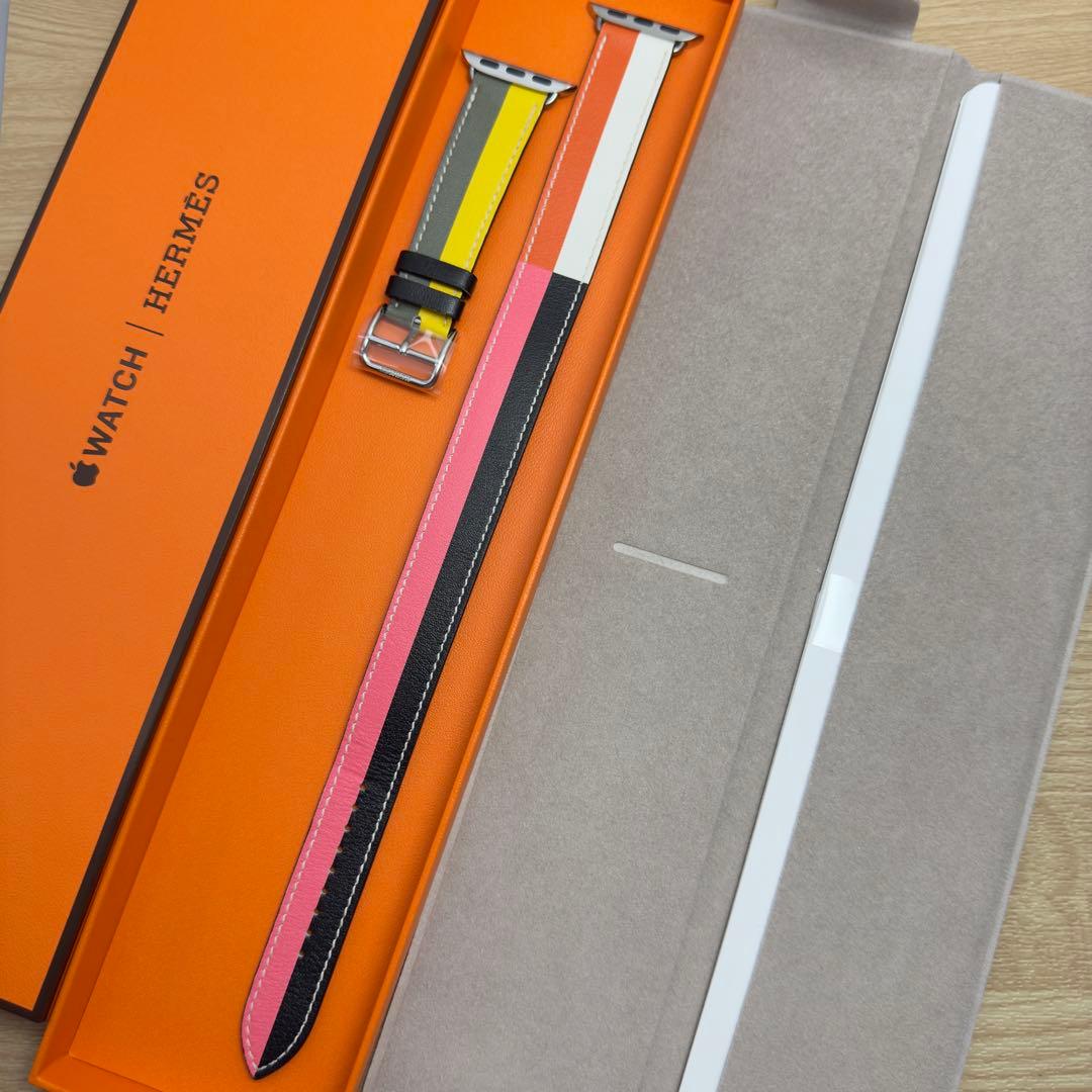2151 Apple Watch エルメス カザック ドゥブルトゥール レザー - メルカリ