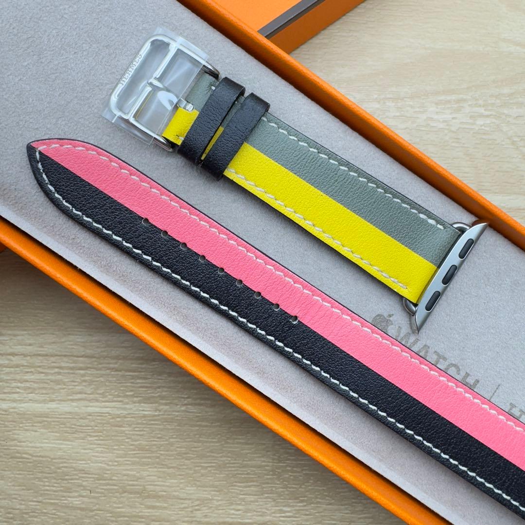 2151 Apple Watch エルメス カザック ドゥブルトゥール レザー - メルカリ