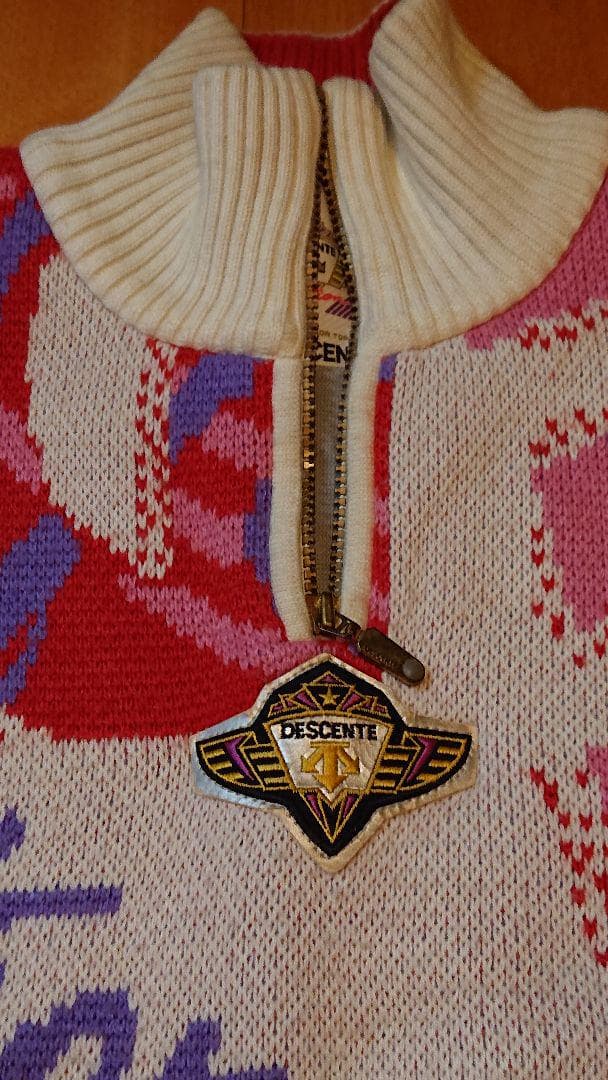 【シーズン到来】《DESCENTE》デサント・スキーウェアセーター