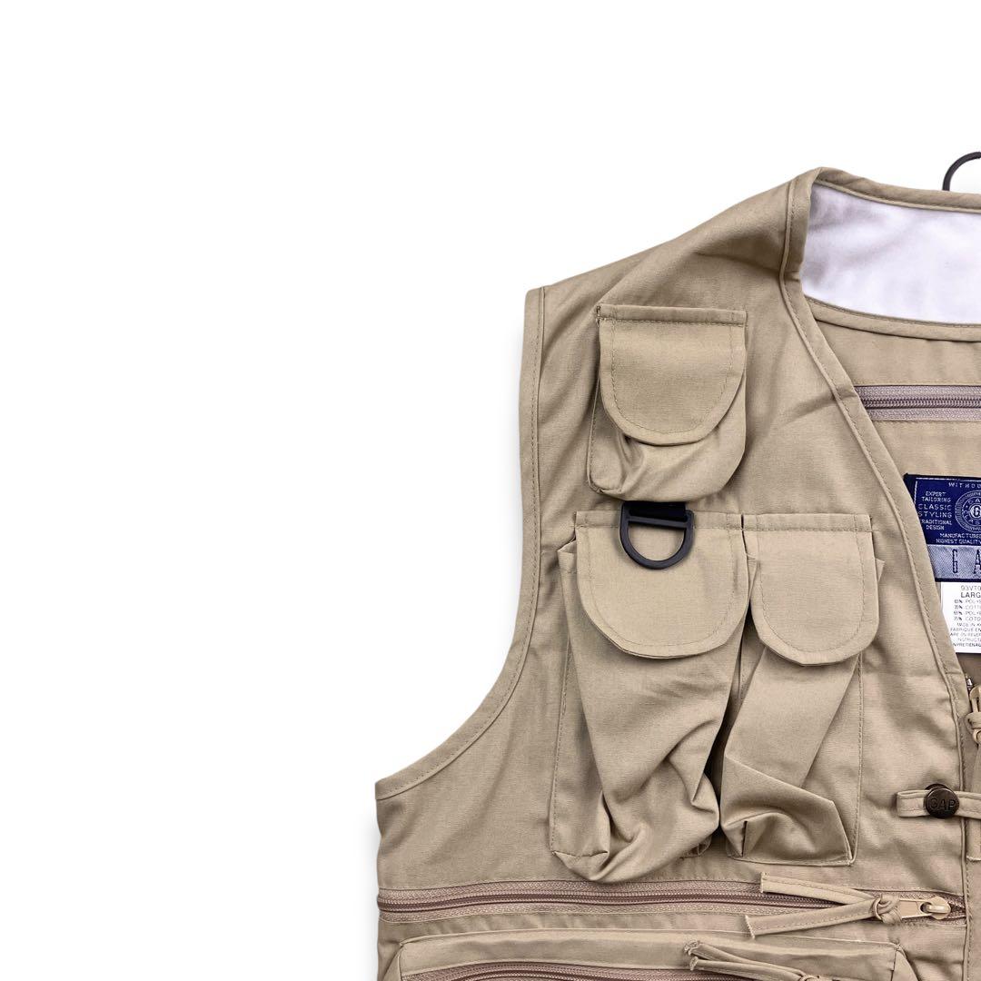 90s OLD GAP オールドギャップ フィッシングベスト ユーティリティ