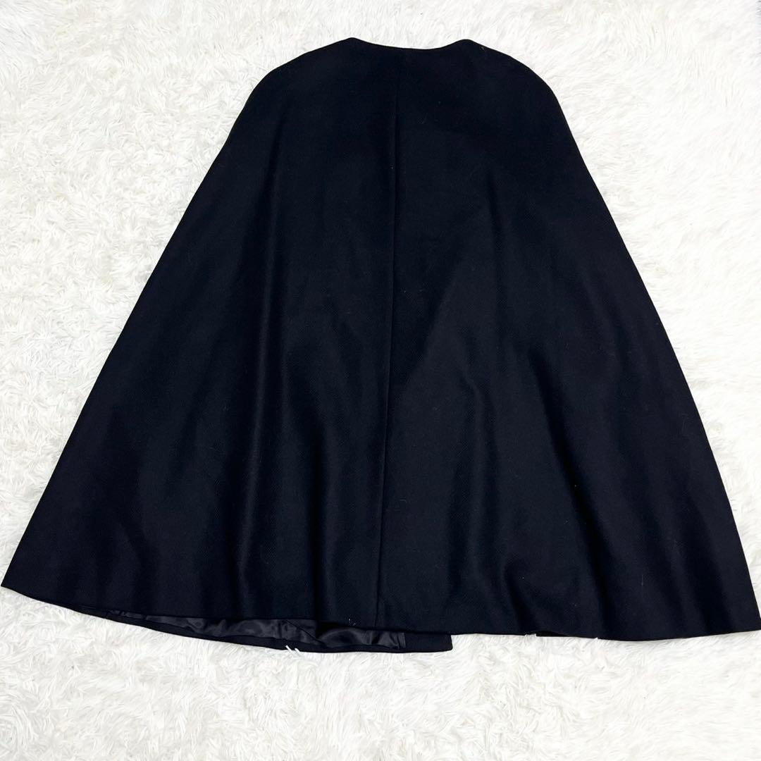 新品 未使用】ZARA ケープコート Manteco製 ポンチョ トグルボタン