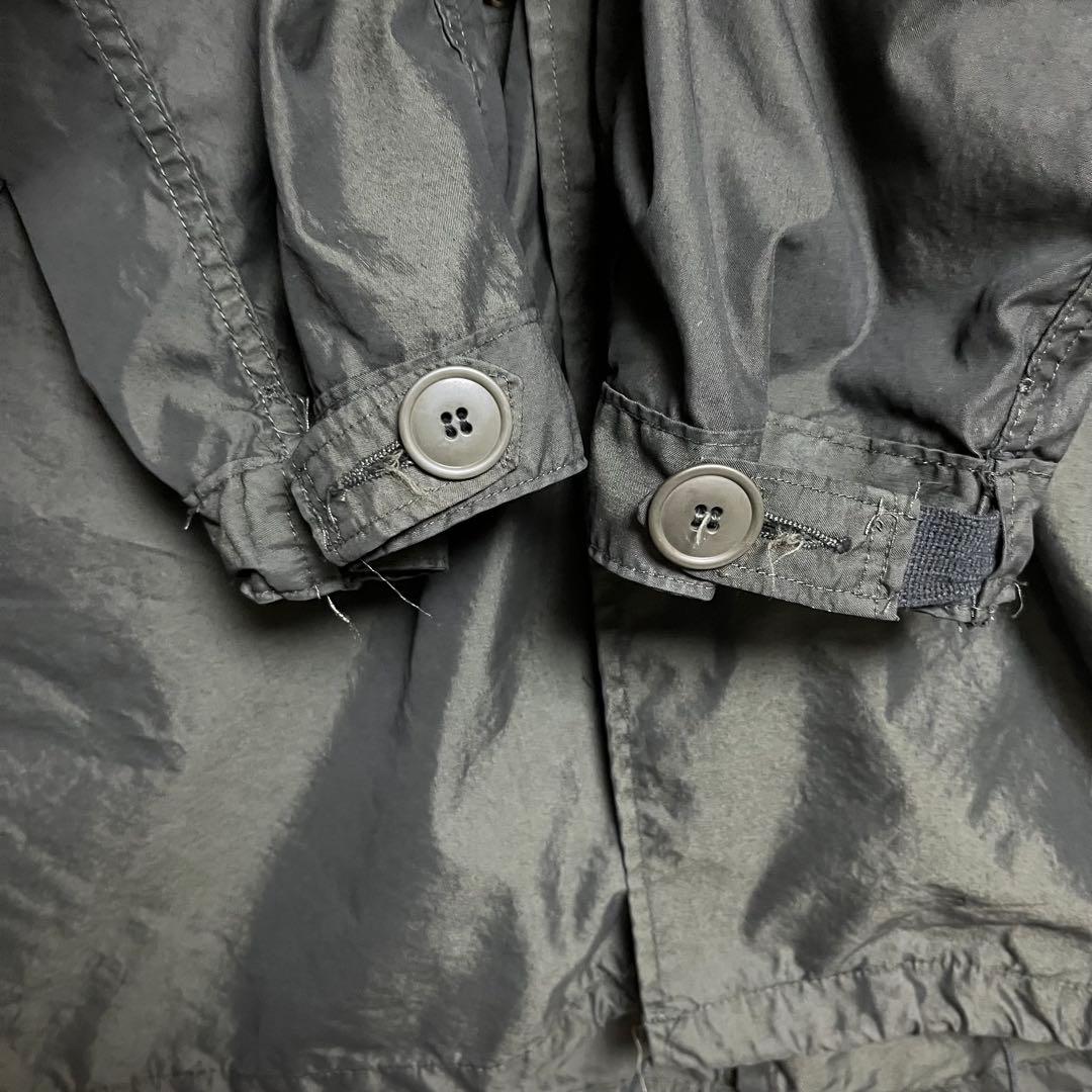 ま*ぱ様 U.S.ARMY M65 フィッシュテールパーカ 黒染め 米軍実物 モ