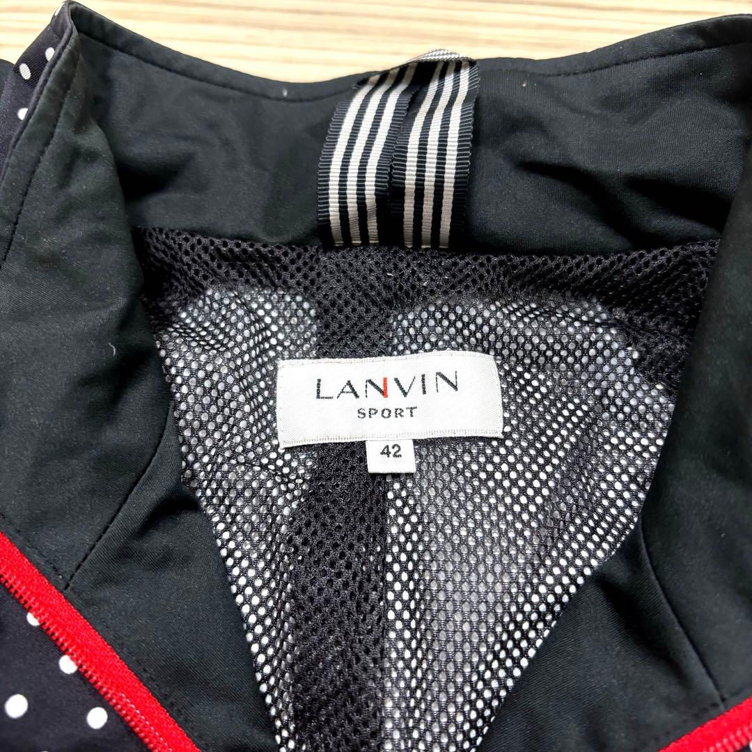 美品】LANVIN SPORT セットアップ 水玉 パーカー スカート
