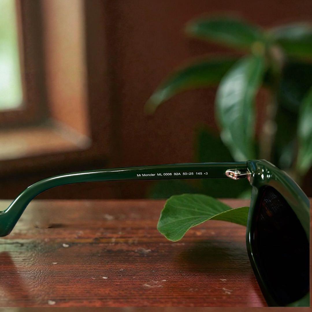 MONCLER サングラスML0006 92Aグリーン＆ブルーメンズ