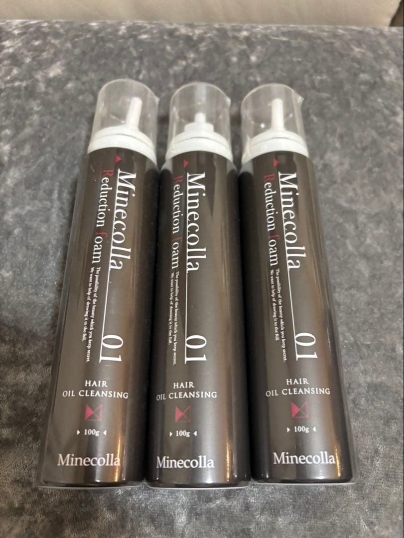 Minecolla エディション 01 ヘアオイルクレンジング 100g 3本 公式】ミネコラパーフェクト3｜水素で髪質改善