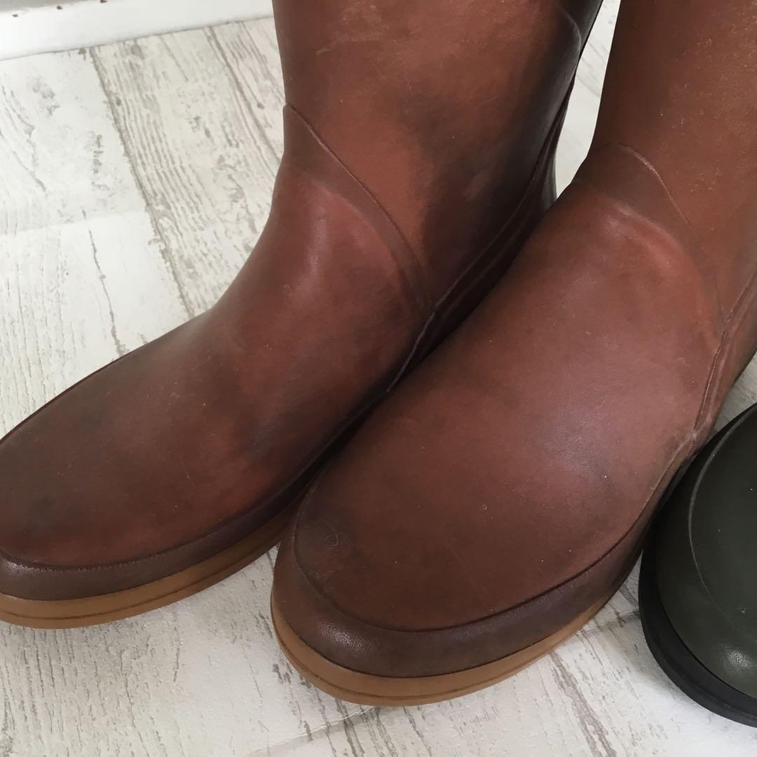 Burberry バーバリー ヴィンテージチェック レインブーツ 23サイズ