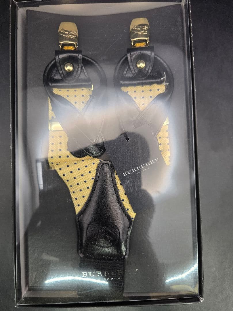 MT309 バーバリー サスペンダー トランクス ポーチ 3点まとめ