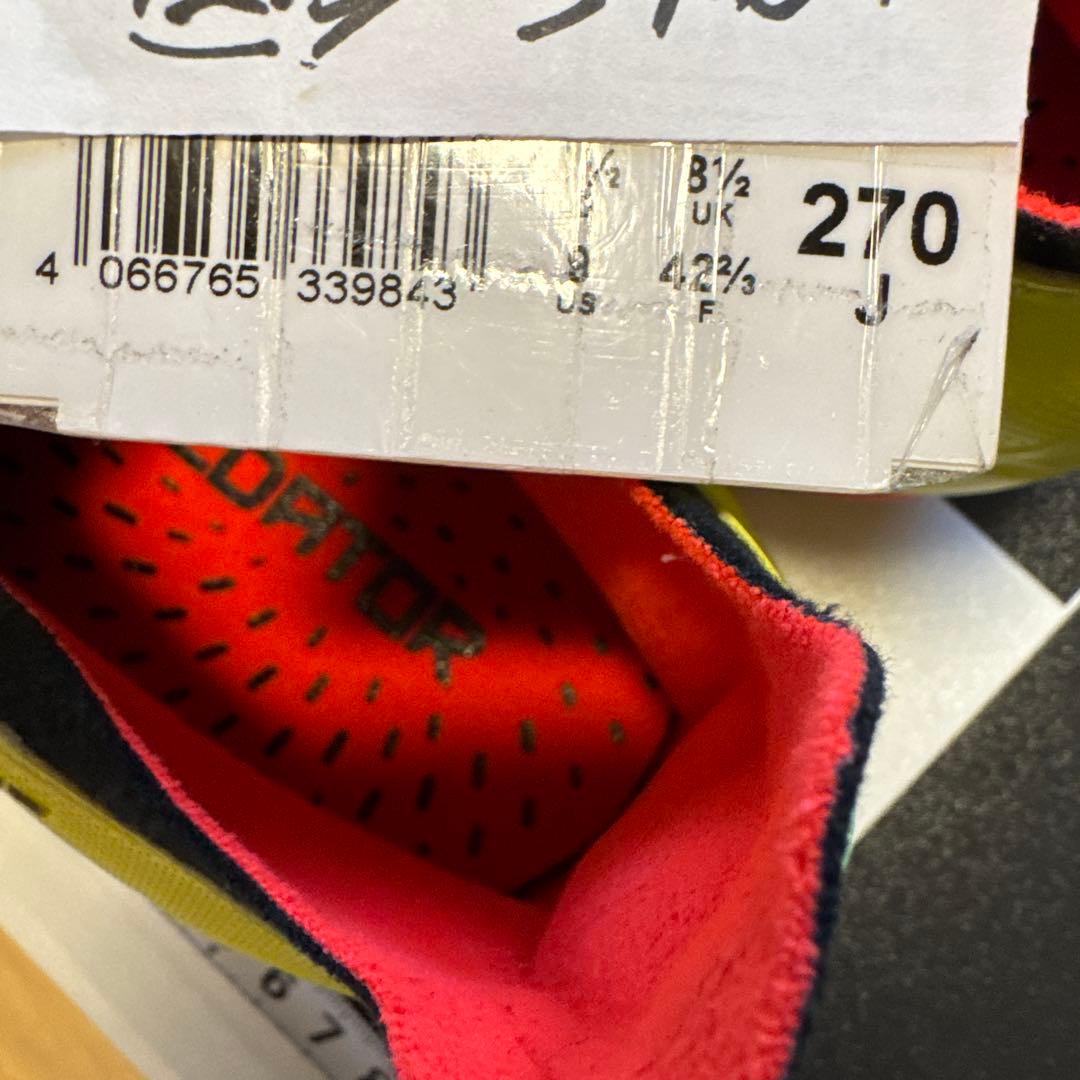 adidas エディタープロ サッカーシューズ 27.0cm