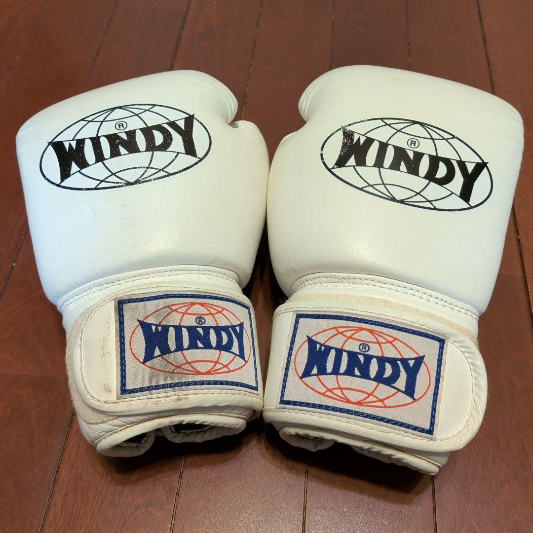 WINDY ボクシンググローブ 10oz ホワイト 白 ウィンディ - メルカリ