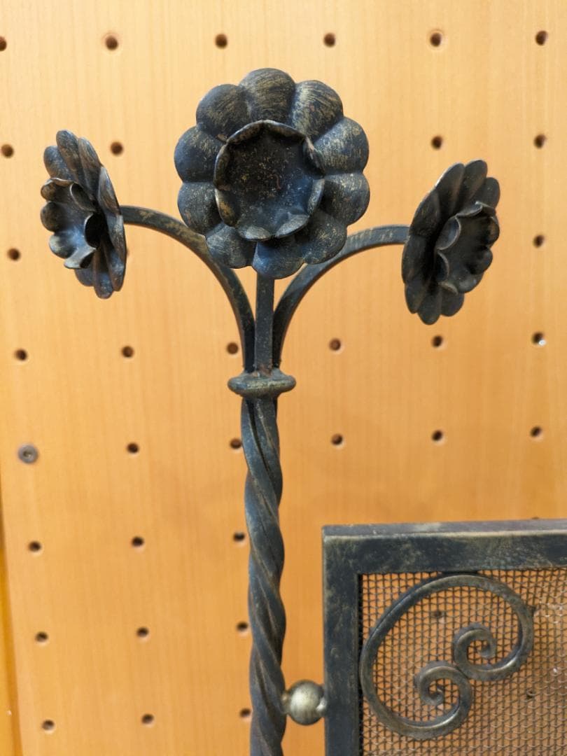 10％【希少】 ファイヤーガード アイアン ファイヤースクリーン ゲート