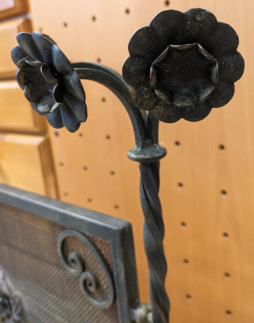 10％【希少】 ファイヤーガード アイアン ファイヤースクリーン ゲート