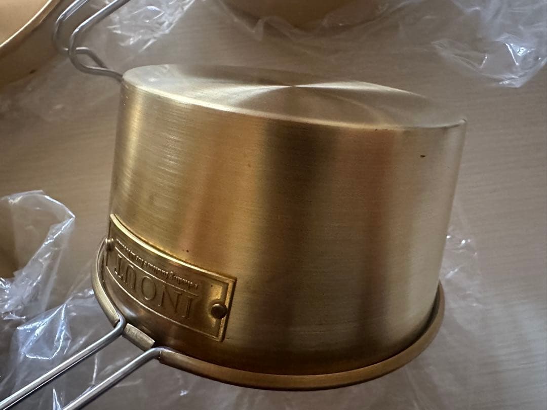 inout シェラカップ ＆ディッシのセットINOUT シェラカップ ステンレス