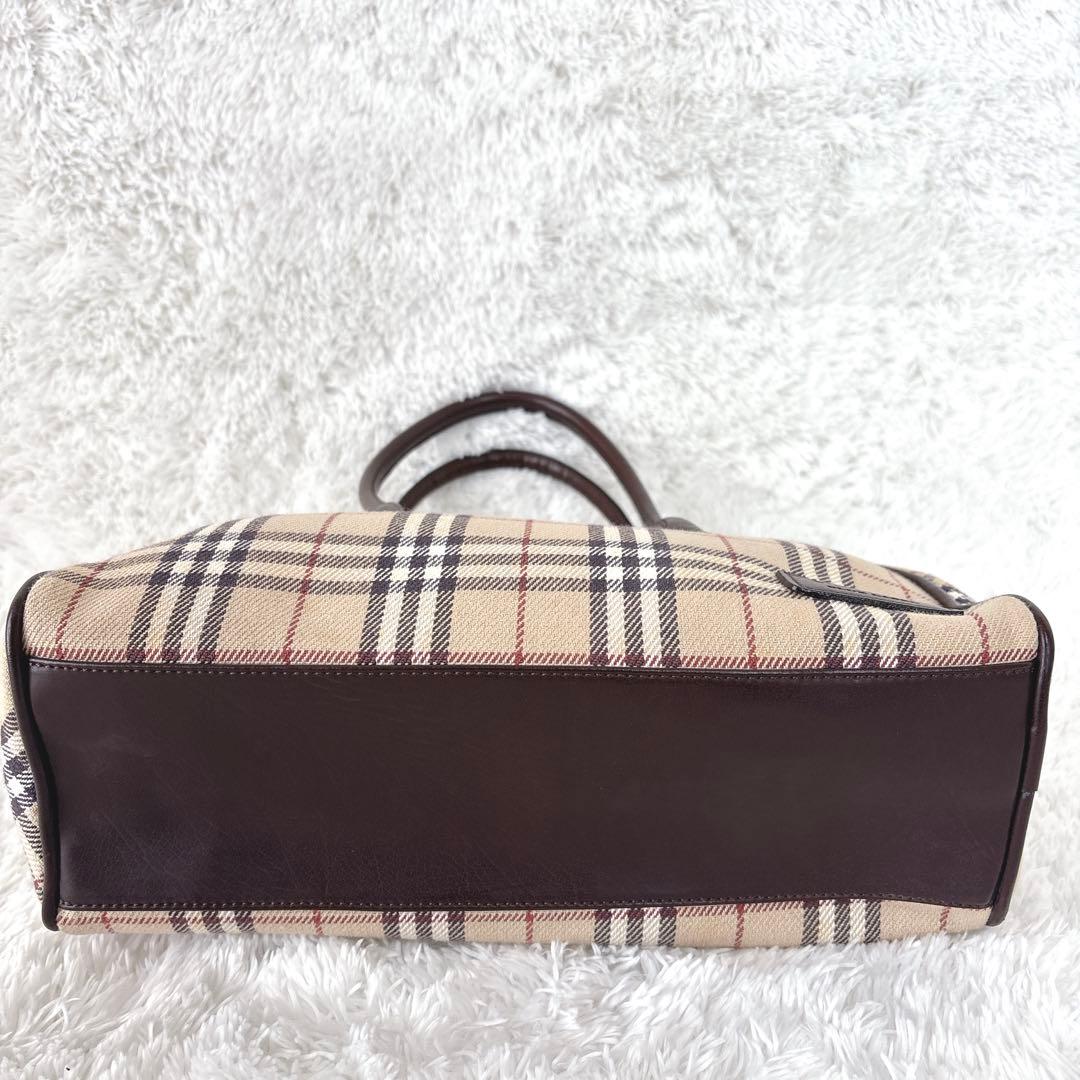 BURBERRY BLUE LABEL ミニボストン ノバチェック 三陽商会