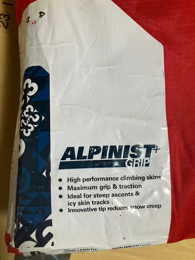 G3 alpinist grip クライミングスキン スキーシール コールテックス