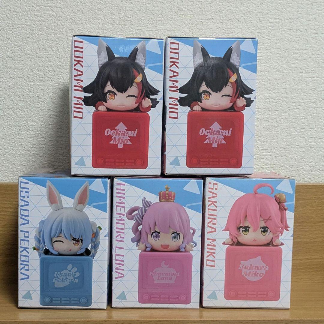 ホロライブ ひっかけフィギュア まとめ売り 5点セット 未開封発送