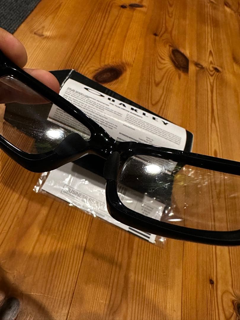 Oakley chainlink サングラス ブラック フレーム MTB等 箱 Oakleyの