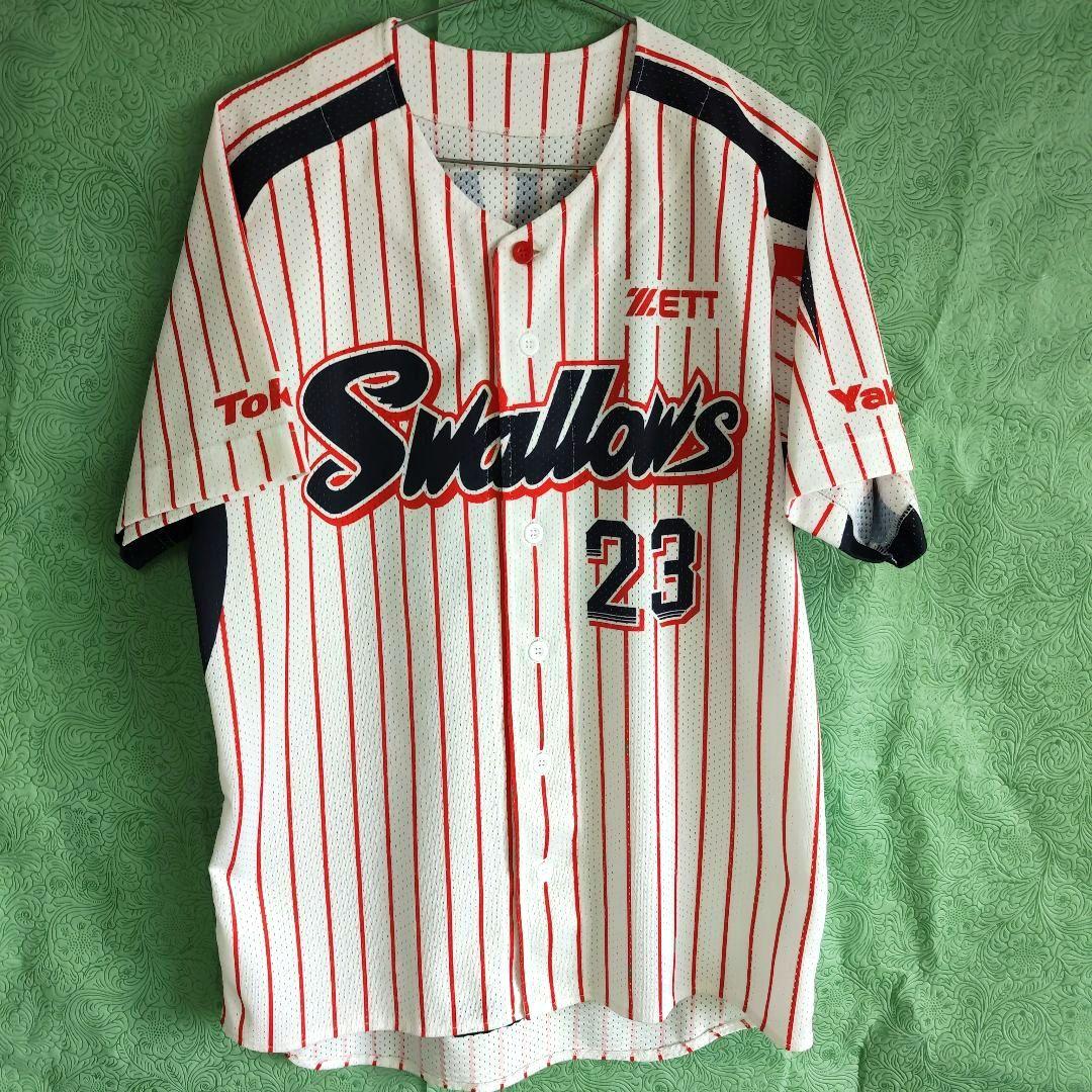 東京ヤクルトスワローズ 山田哲人 ユニフォーム 旧背番号23メッシュ