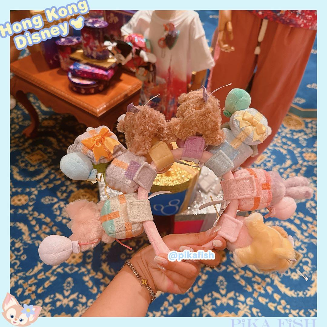 香港ディズニー】ダッフィーフレンズ 20周年 カスタマイズぬいぐるみ7