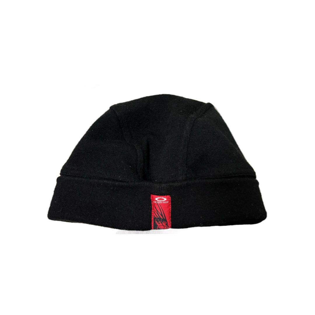 90s Oakley Beanie ビーニー ニット帽 赤タグ 希少 レア oakley 90s 赤