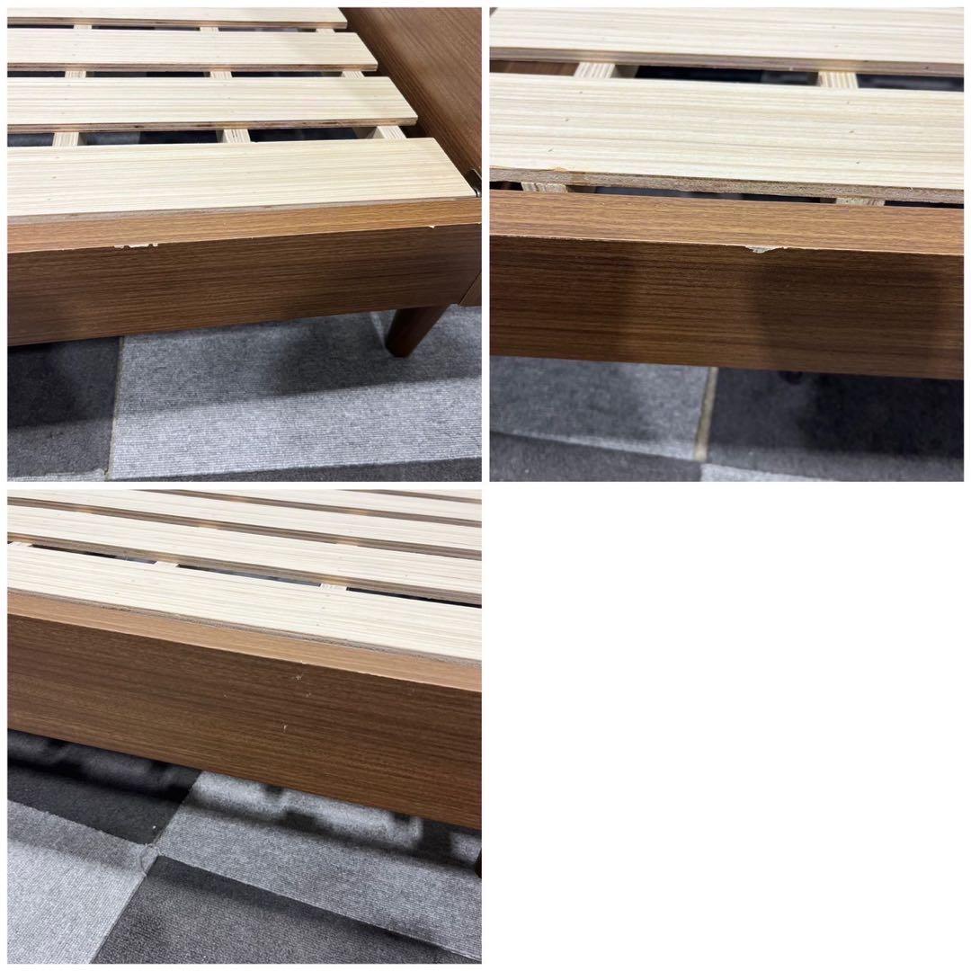 unico RUKEA セミダブル ベッド フレーム 家具 Fe2066 - メルカリ