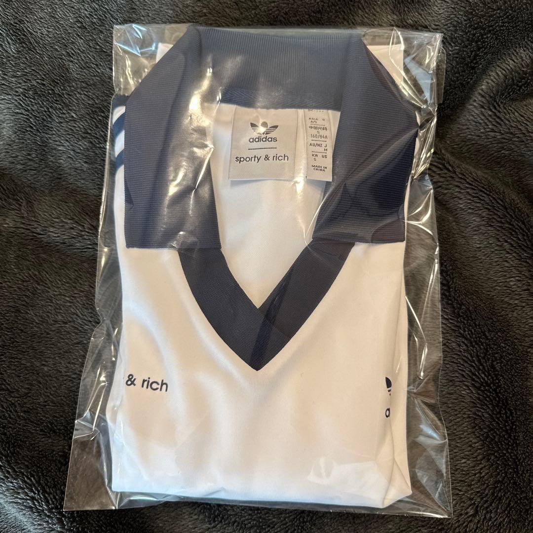 ⭐︎さゆり様専用⭐︎adidas sporty & rich 長袖ポロシャツ - メルカリ