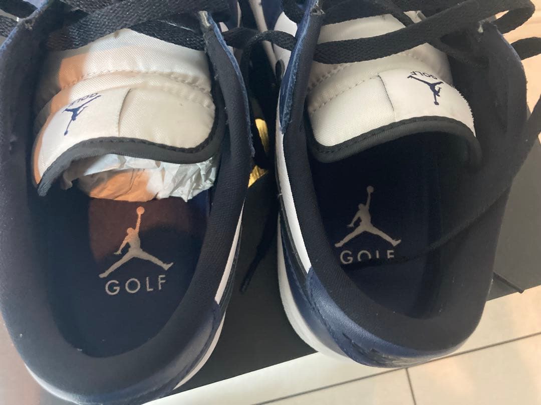Nike Air Jordan 1 Low ゴルフ用 ネイビー/ホワイトの通販はau PAY