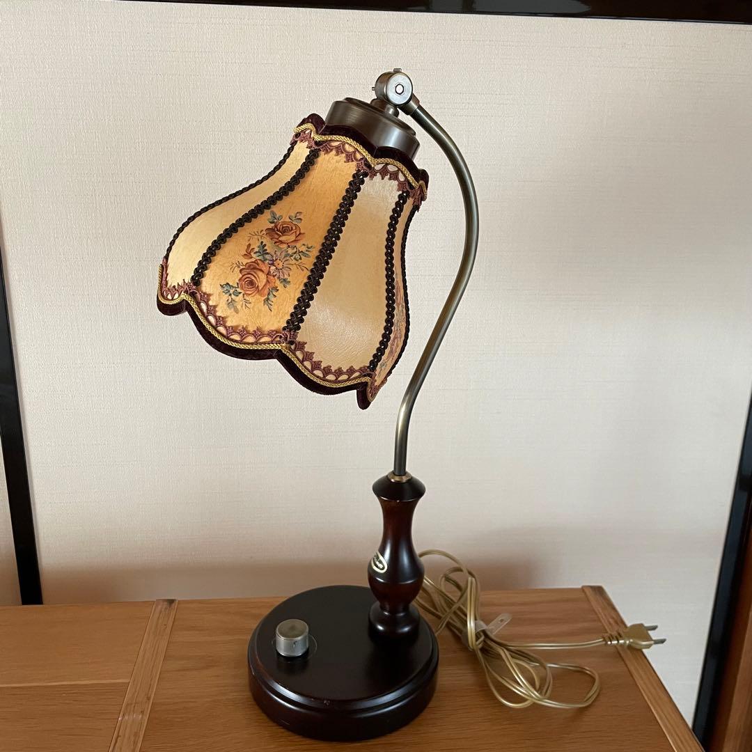 レトロ 新日本照明 調光Dimmer スタンドライト ランプ 電球付き - メルカリ