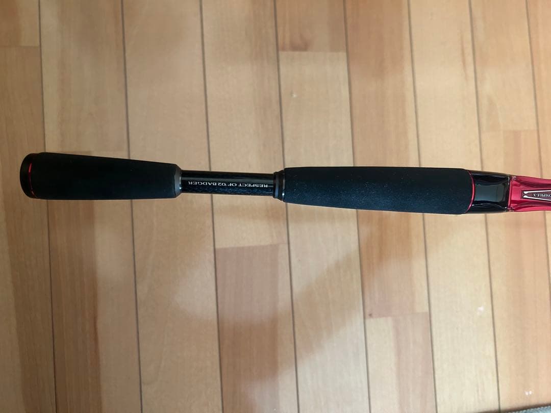 BADGET 68 バスロッド 黒/赤