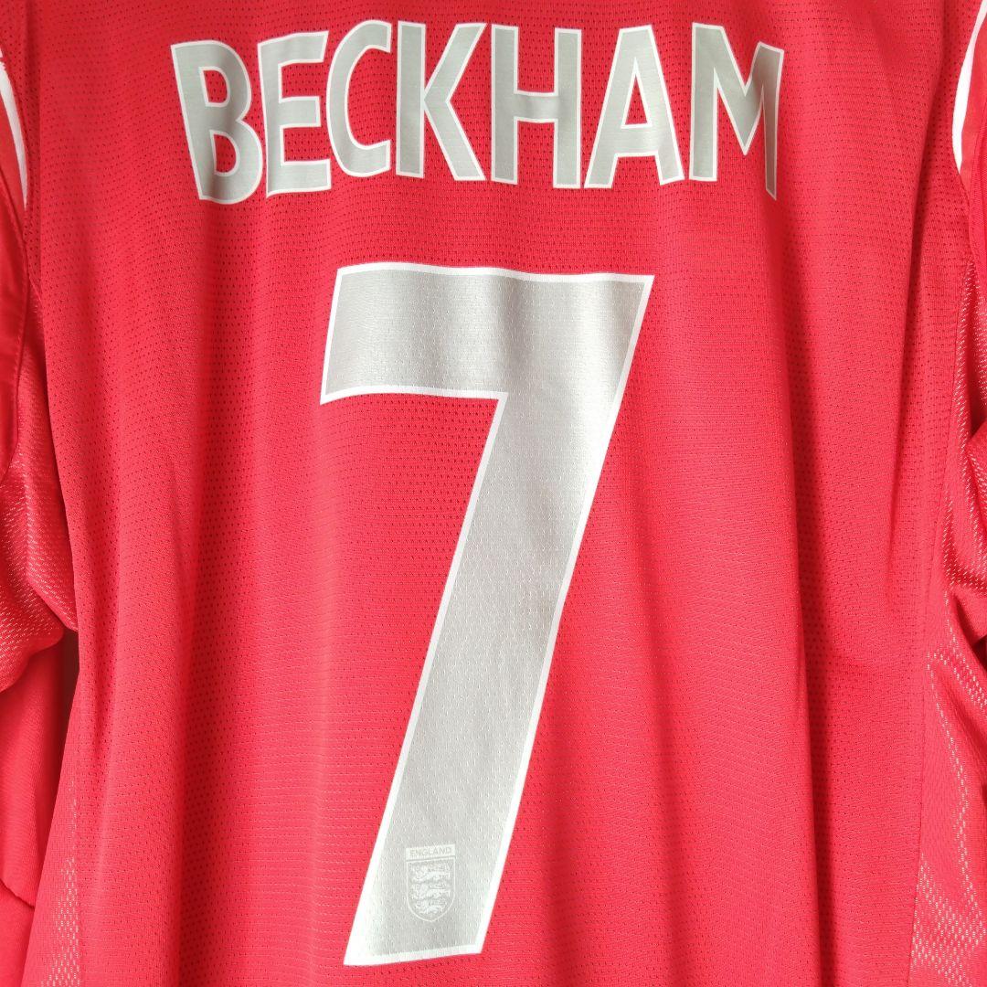 イングランド代表 04/06 アウェイ BECKHAM 7