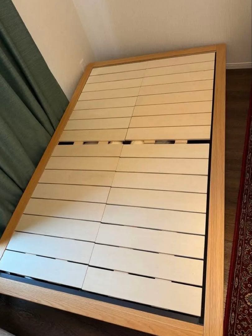 ナタデココ様用セミダブルベッドフレーム ナチュラルウッド セミダブル