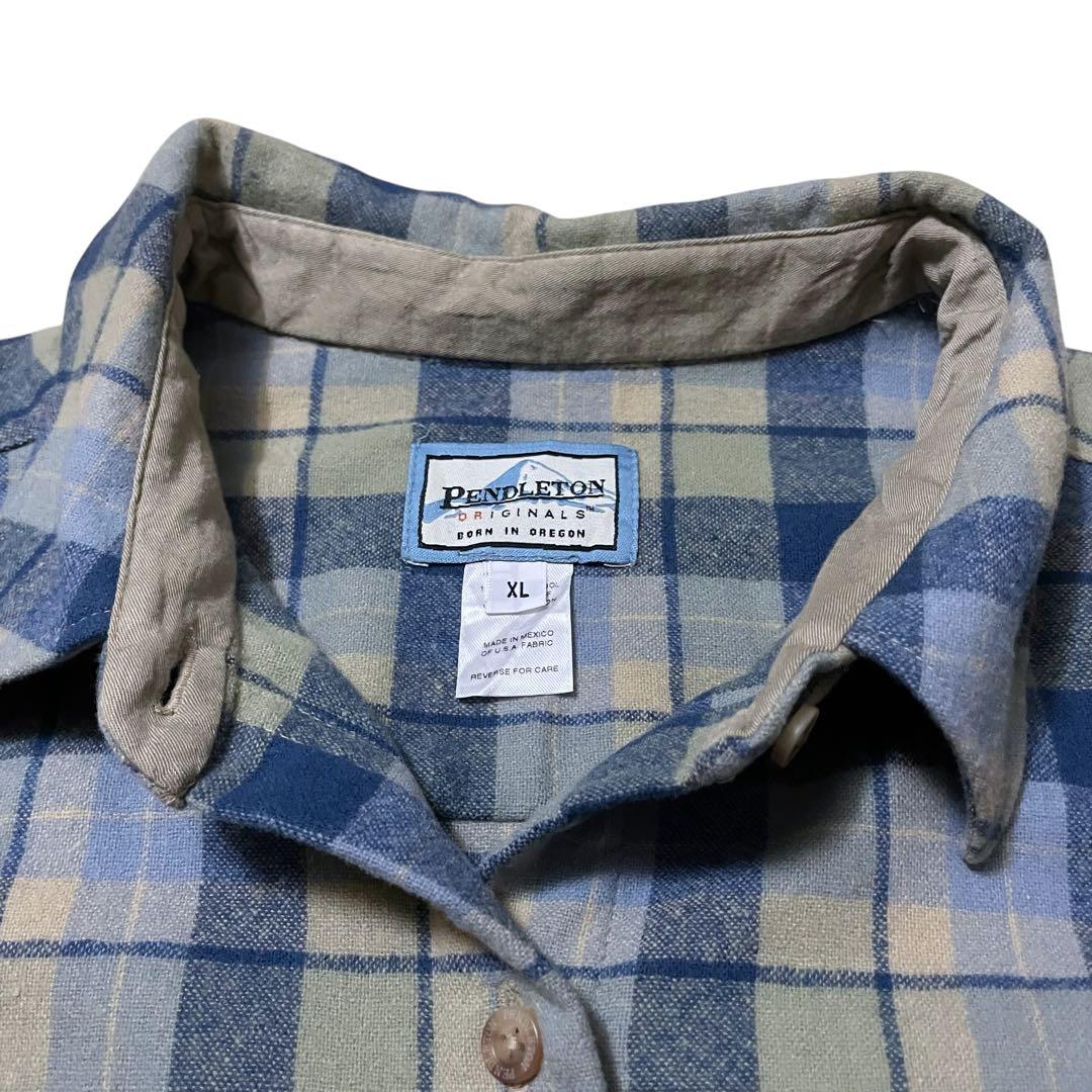 PENDLETON ペンドルトンヴィンテージ ウールシャツ チェックシャツ
