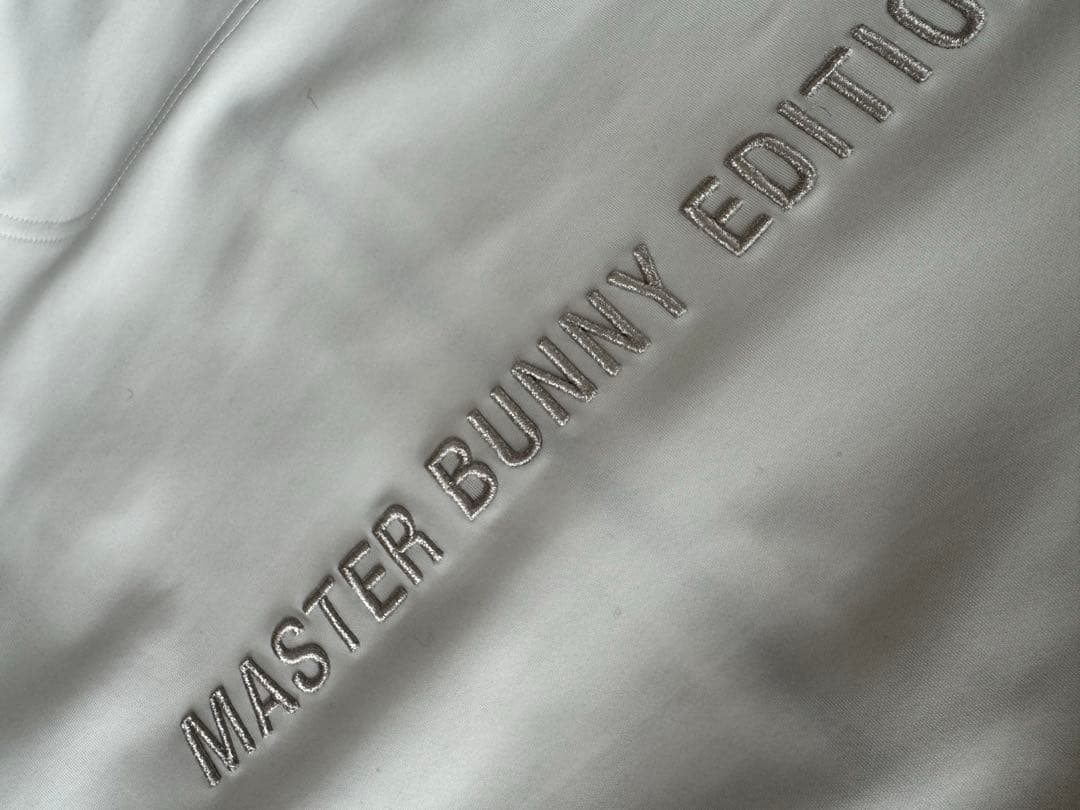 マスターバニー ジップアップパーリー 白 ホワイト 4 超美品